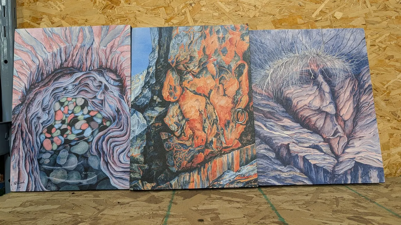 Glyn Smith Canvas Prints Set Of Three