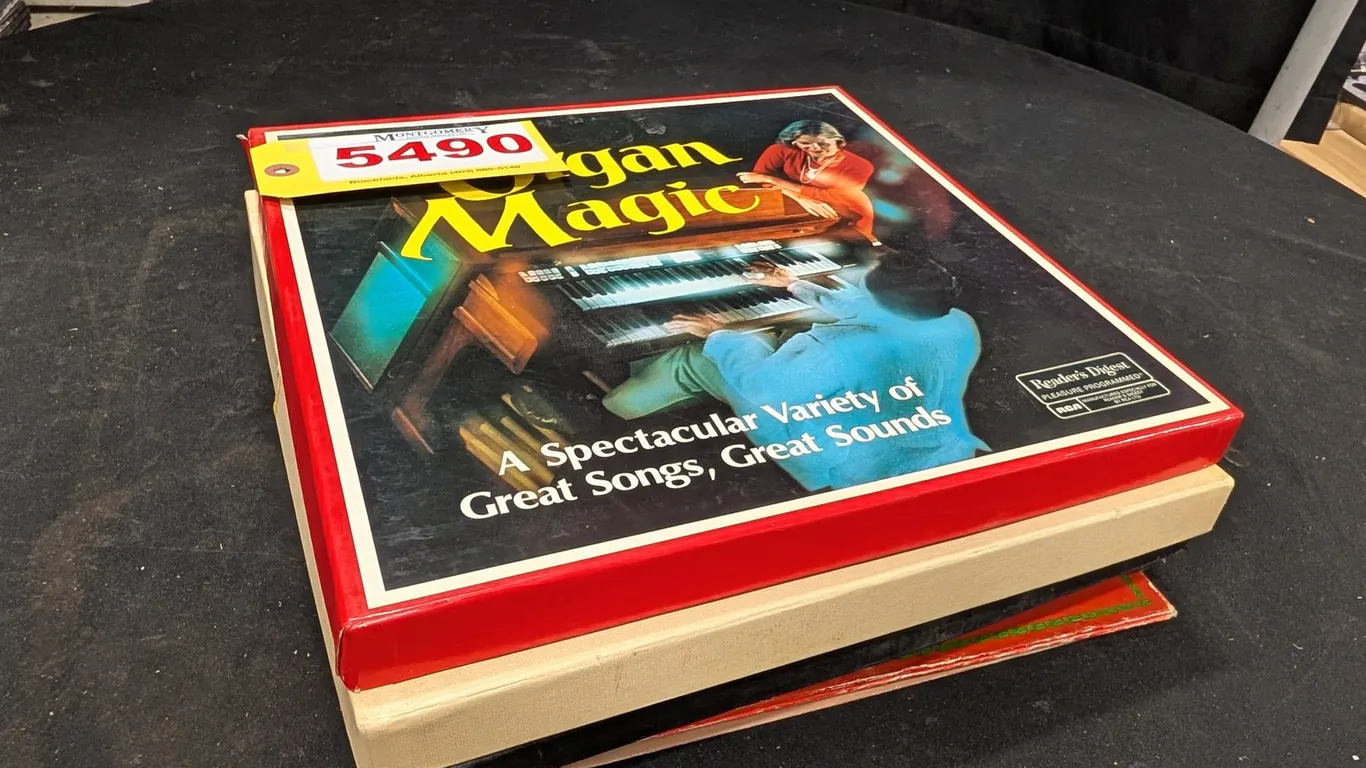 Assorted Vinyl Record Albums