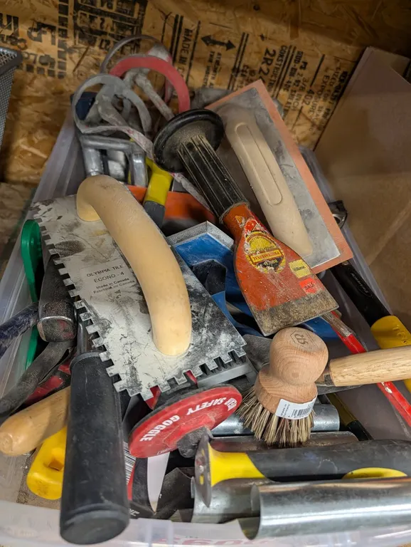 Olympia Tile Trowel And Scraper