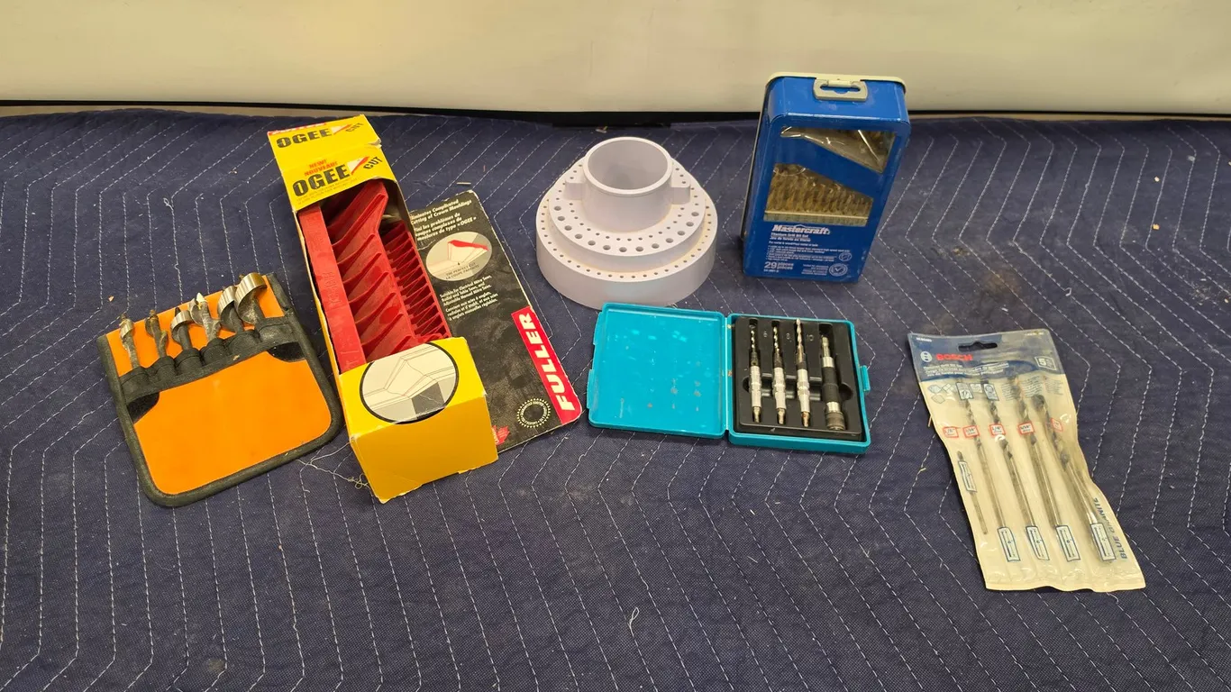 Bosch, Fuller, Mastercraft Drill Bit Assortment