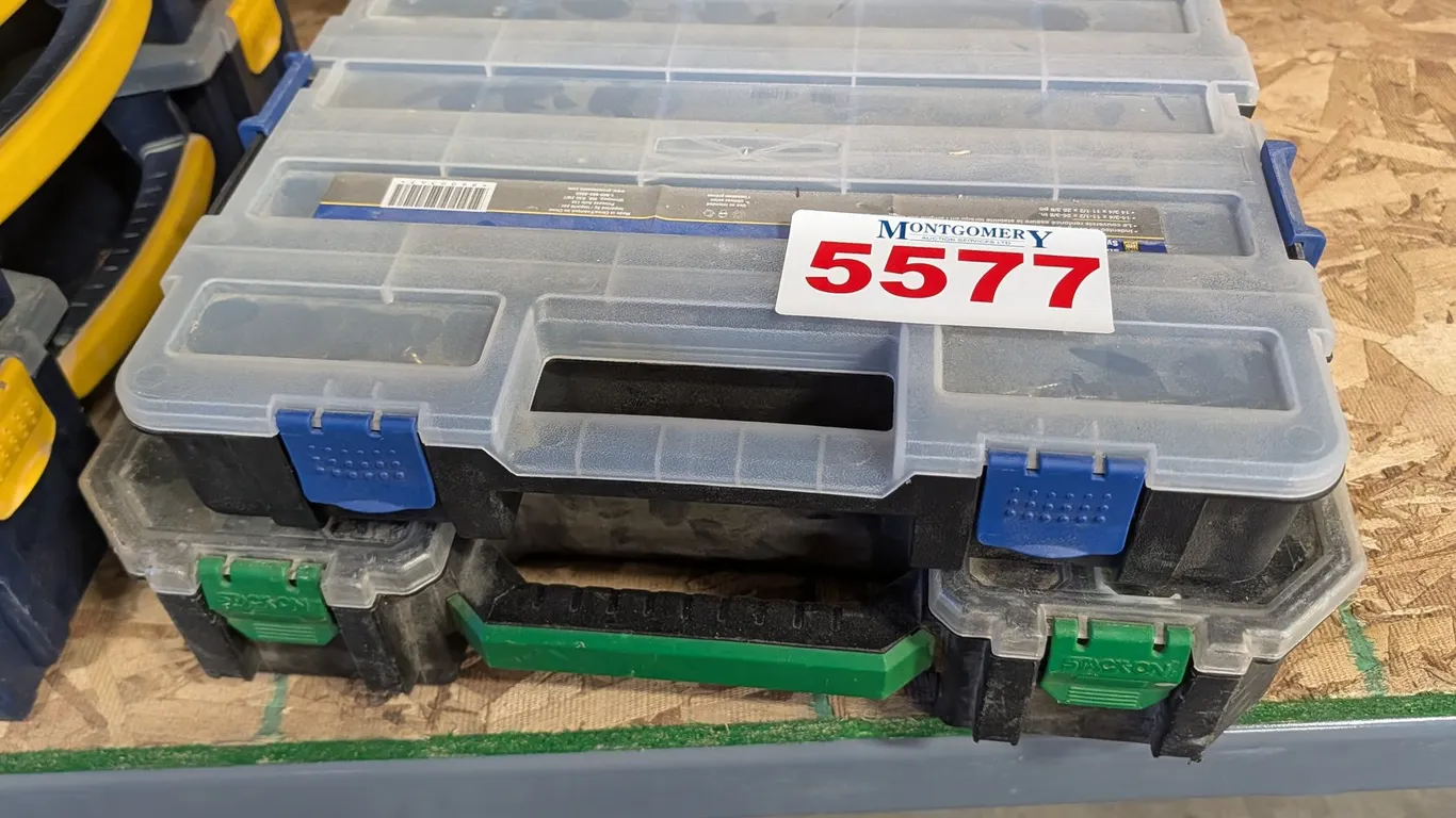 Stack-On Parts Organizers w/ Hardware