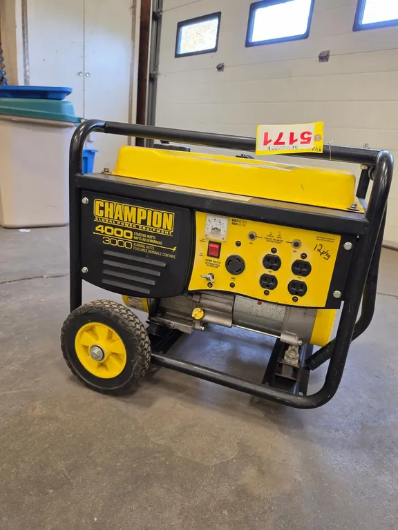 Champion 4000/3000 Watt Portable Generator