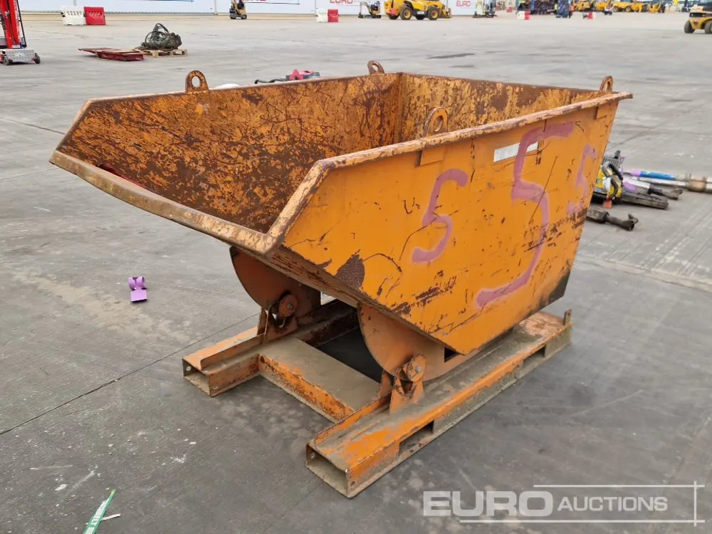 2016 Eichinger Tipping Skip to suit Forklift