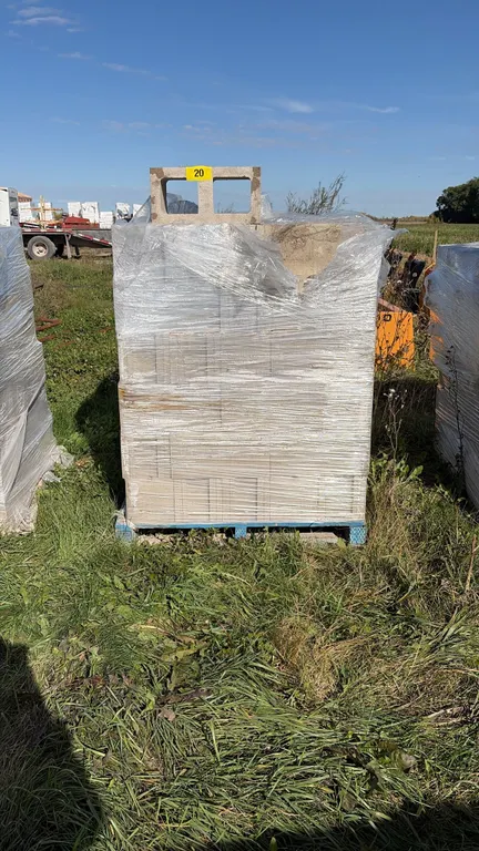 Pallet of Cinder Blocks