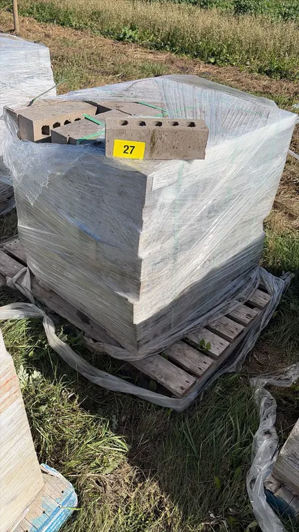 Pallet of bricks