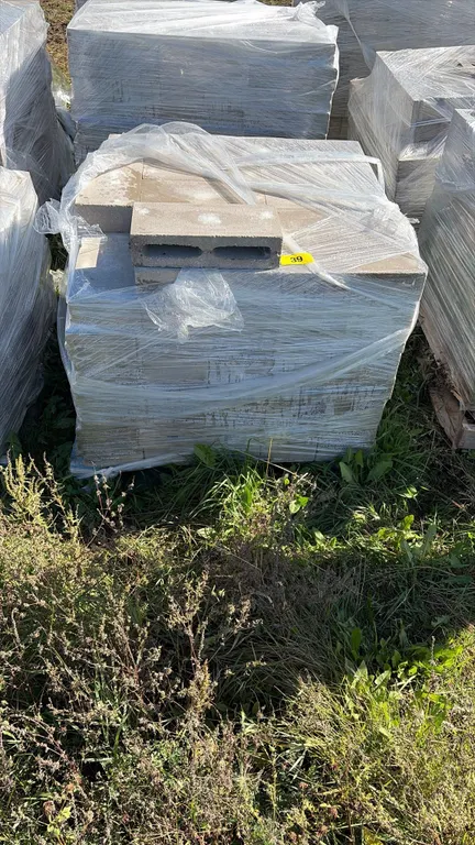 Pallet of bricks