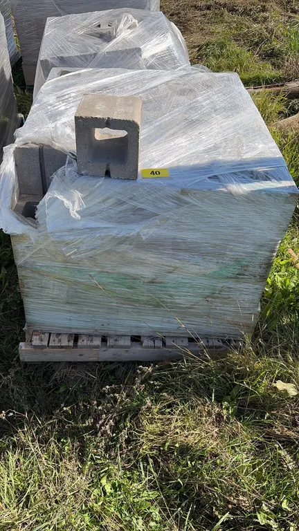 Pallet of bricks