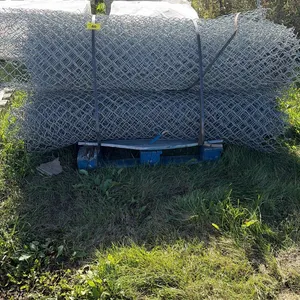 4 Rolls of 6’ chain link fence