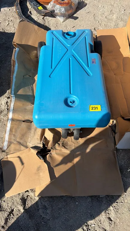 159 Litre 4 Wheeler Sewage Tank
