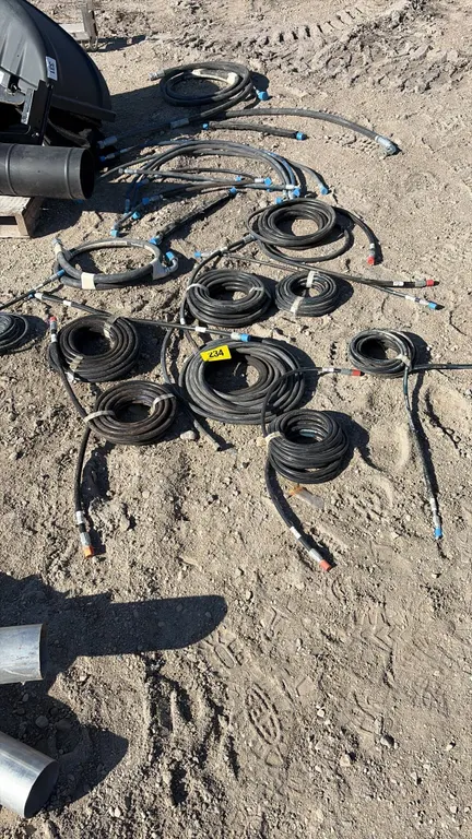Assorted Hydraulic Hoses