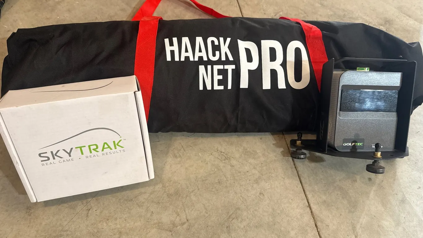 Sky Trak Golf Simulator and Hit Net