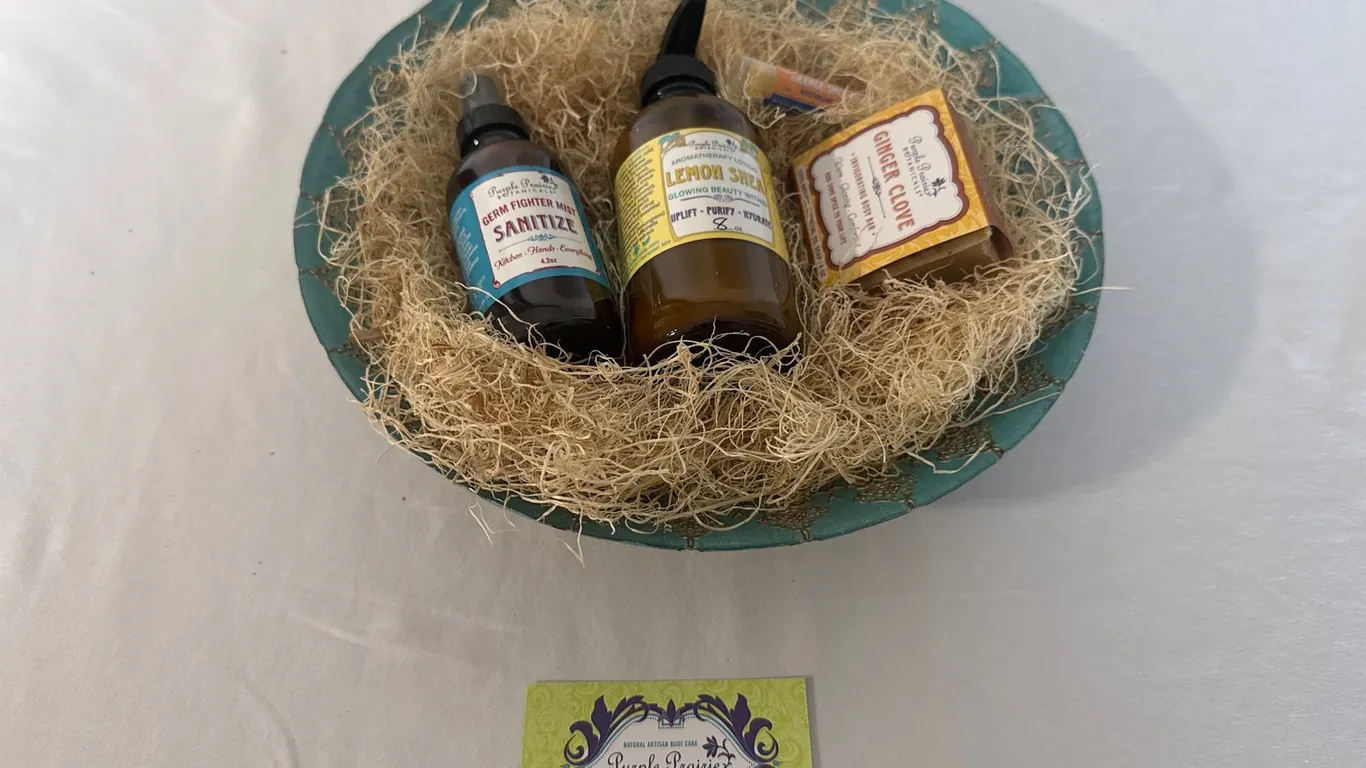 Purple Prairie Botanicals Basket