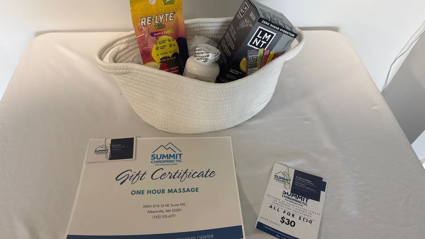 Summit Chiropractic and Wellness of Albertville Care Package