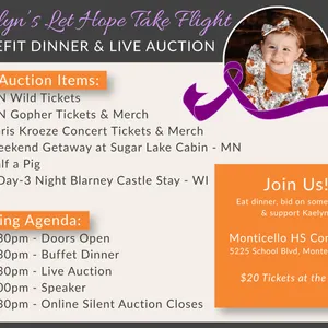 Agenda & Live Auction Items