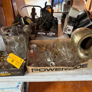 Assortment of Glassware