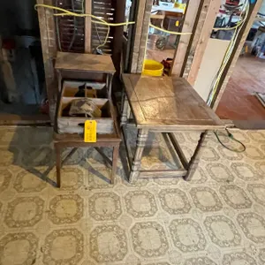 (3) Vintage Wood Items