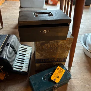 (3) Metal Boxes