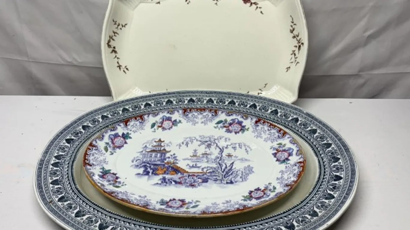 Vintage Thanksgiving Turkey Platter+
