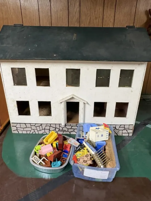 Handcrafted Generational Doll House & Furniture