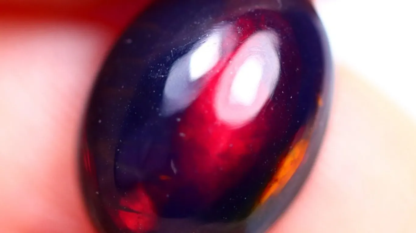 1.32 ct Certified Black Opal gemstone ($3,000 Appraisal)