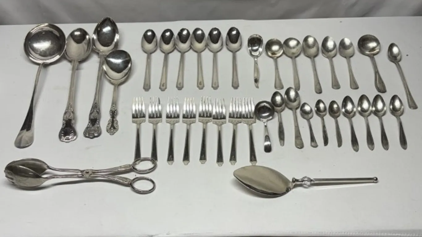 Silver-Plated Flatware & Serving Utensils