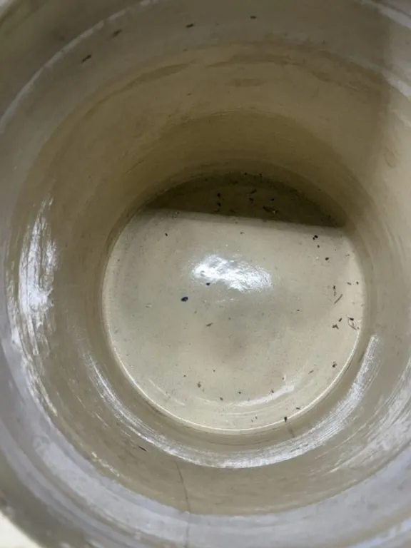 Stoneware Crock With Lid