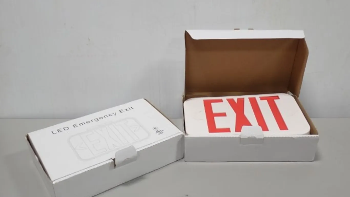 NOS LED Emergency Exit Signs