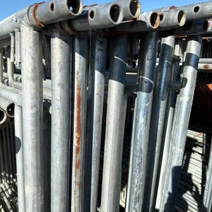 39 Galvanized Steel Scaffold Frames, 5x7ft