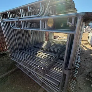 51 Galvanized Steel Scaffold Frames, 5x7ft