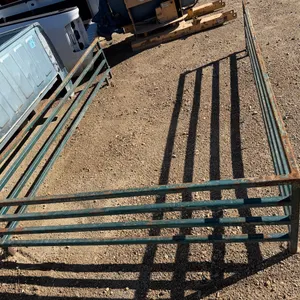 Heavy-Duty Steel Pipe & Material Storage Rack, 5’6” x 8’4”