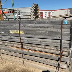 Pallet of Wooden Scaffolding Platforms & Frames, 8ft long; snow shovel