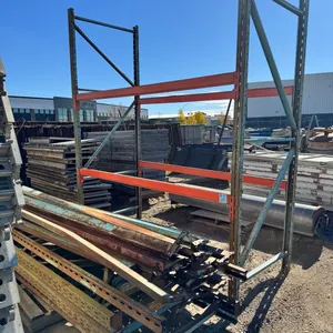 Heavy-Duty Steel Pallet Racking – Uprights, Beams & Bracing