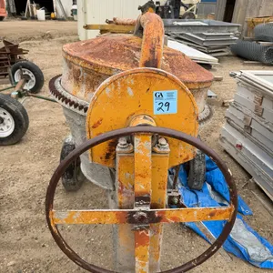 Heavy-Duty Electric Concrete / Mortar Mixer – Tilting Drum, Wheeled
