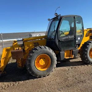 1998 JCB 550 Loadall 10,000 lb 4WD Telescopic Handler, 55’ Reach, Enclosed Cab