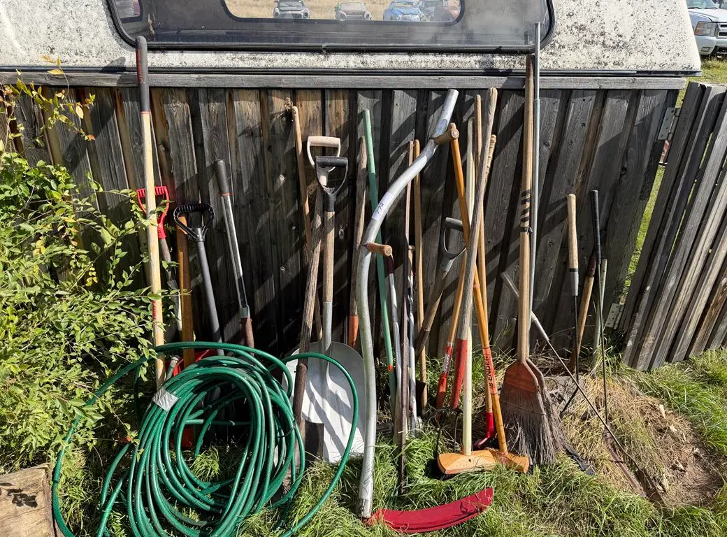 Garden Yard Tools and Hose