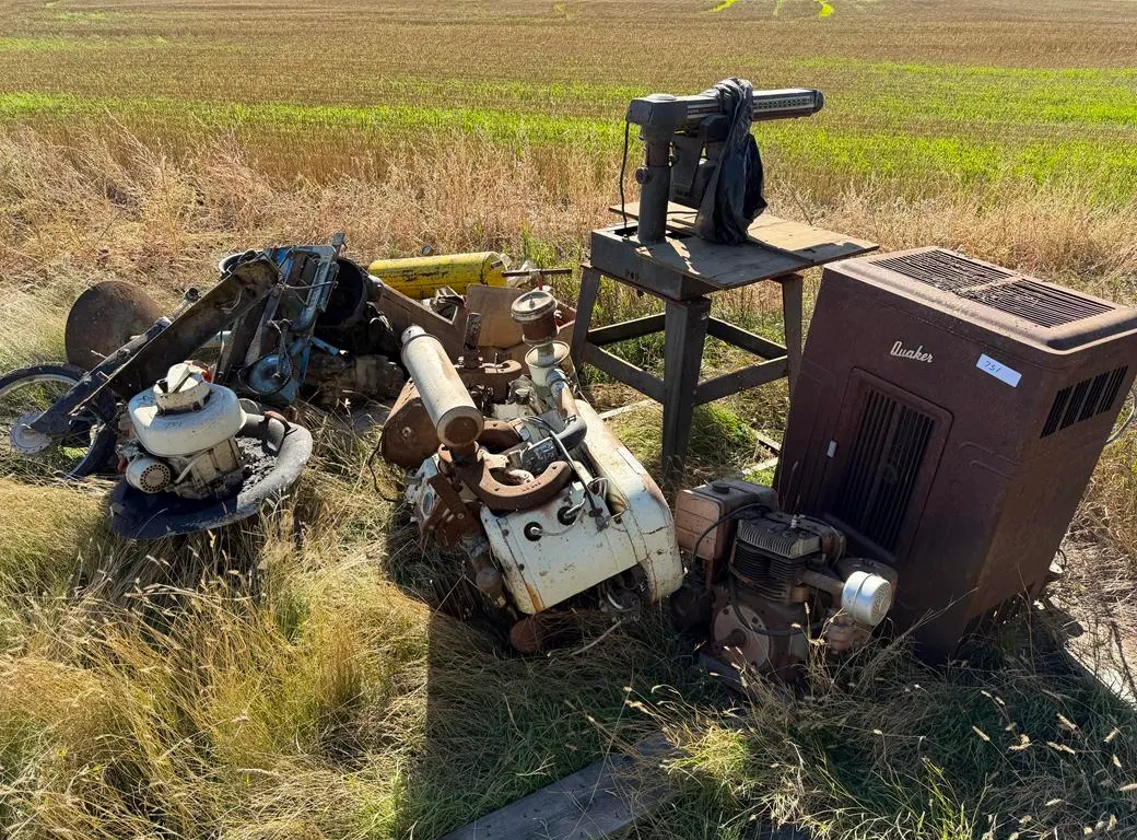 Scrap Furnace, Saw & Engine Parts