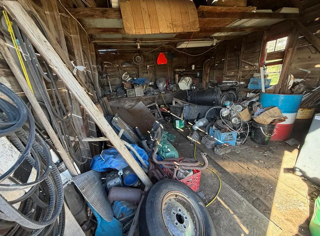 Assorted Shed Contents (Lathe in Shed Not Included)