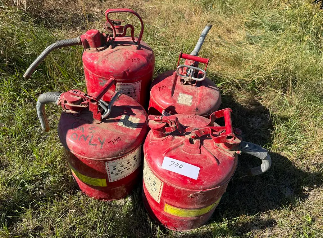 Steel Fuel Cans