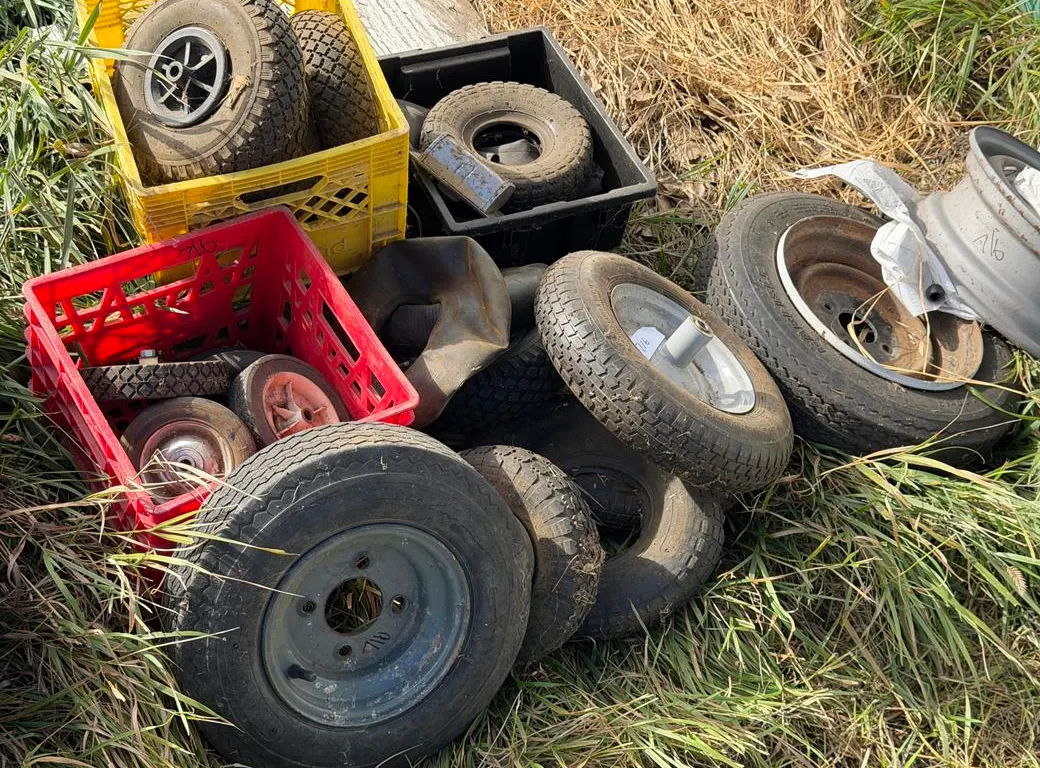 Various Tires and Wheels