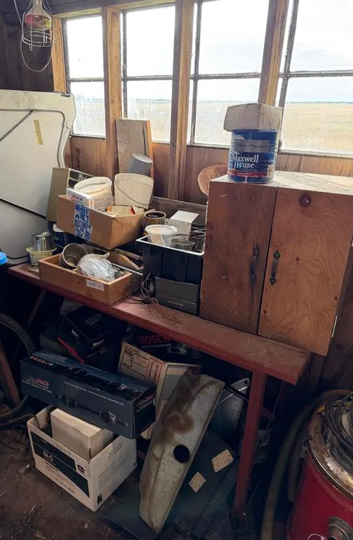 Various Vehicle Parts & Hardware (Table Not Included)