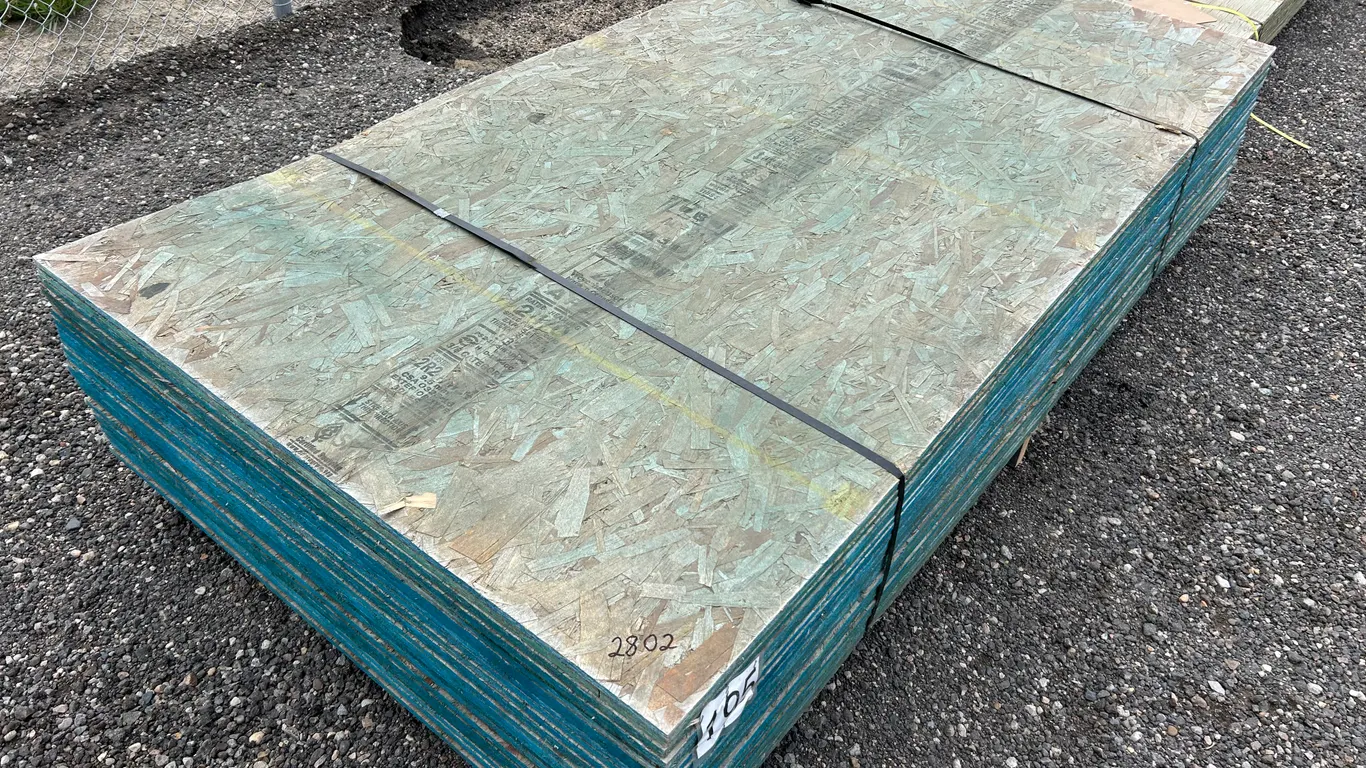 8'x4'x3/8" OSB Sheet - Must Take 29 Times The Bid Price