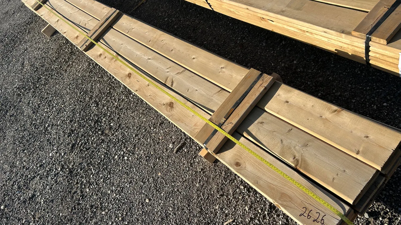 5/4"x6"x12' Brown Treated Board - Must Take 18 Times The Bid Price