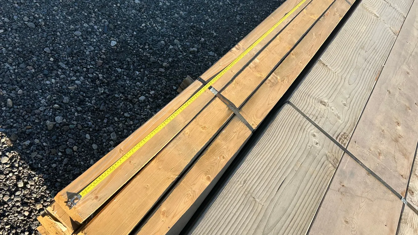 2"x4"x12' Brown Treated Board - Must Take 15 Times The Bid Price