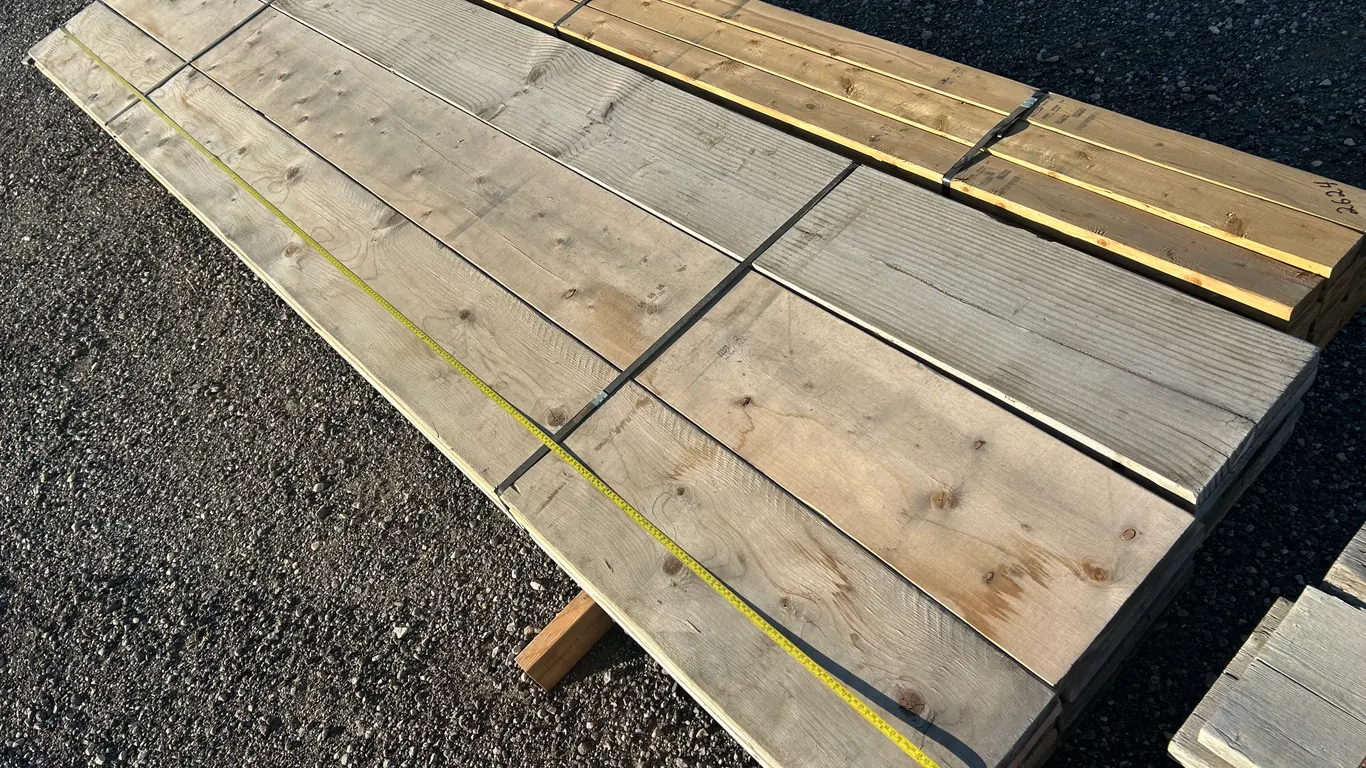 2"x12"x12' Spruce Board - Must Take 15 Times The Bid Price