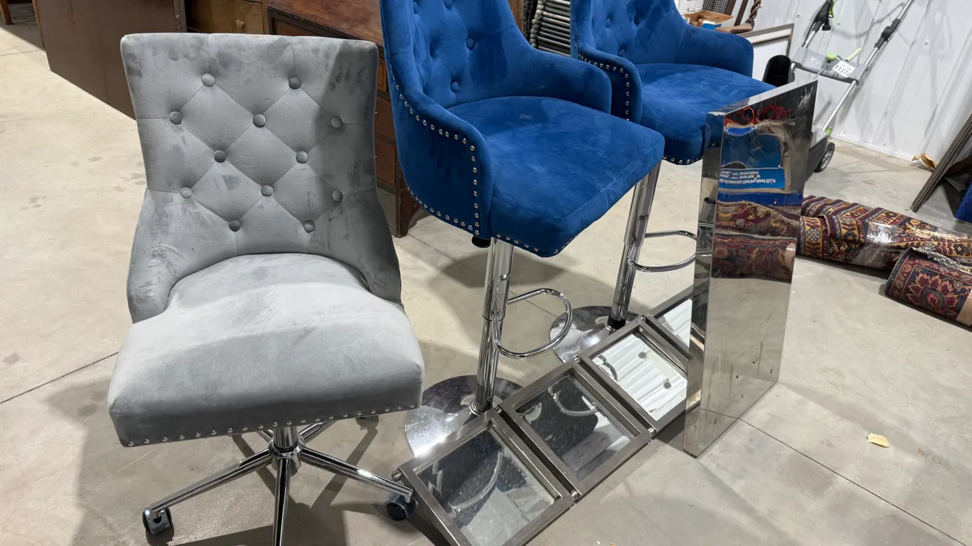 Variety Of Decorative Chairs + Variety Of Mirrors