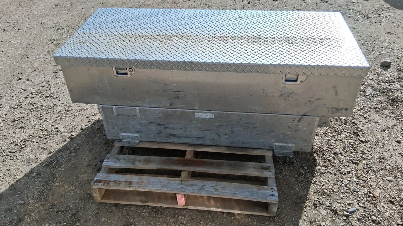 Aluminum Fuel Tank/ Toolbox Combo