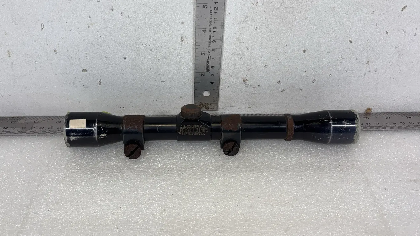 Lyman All American Perma-Center 4x Scope, Approx. 12"x2" *Unreserved*