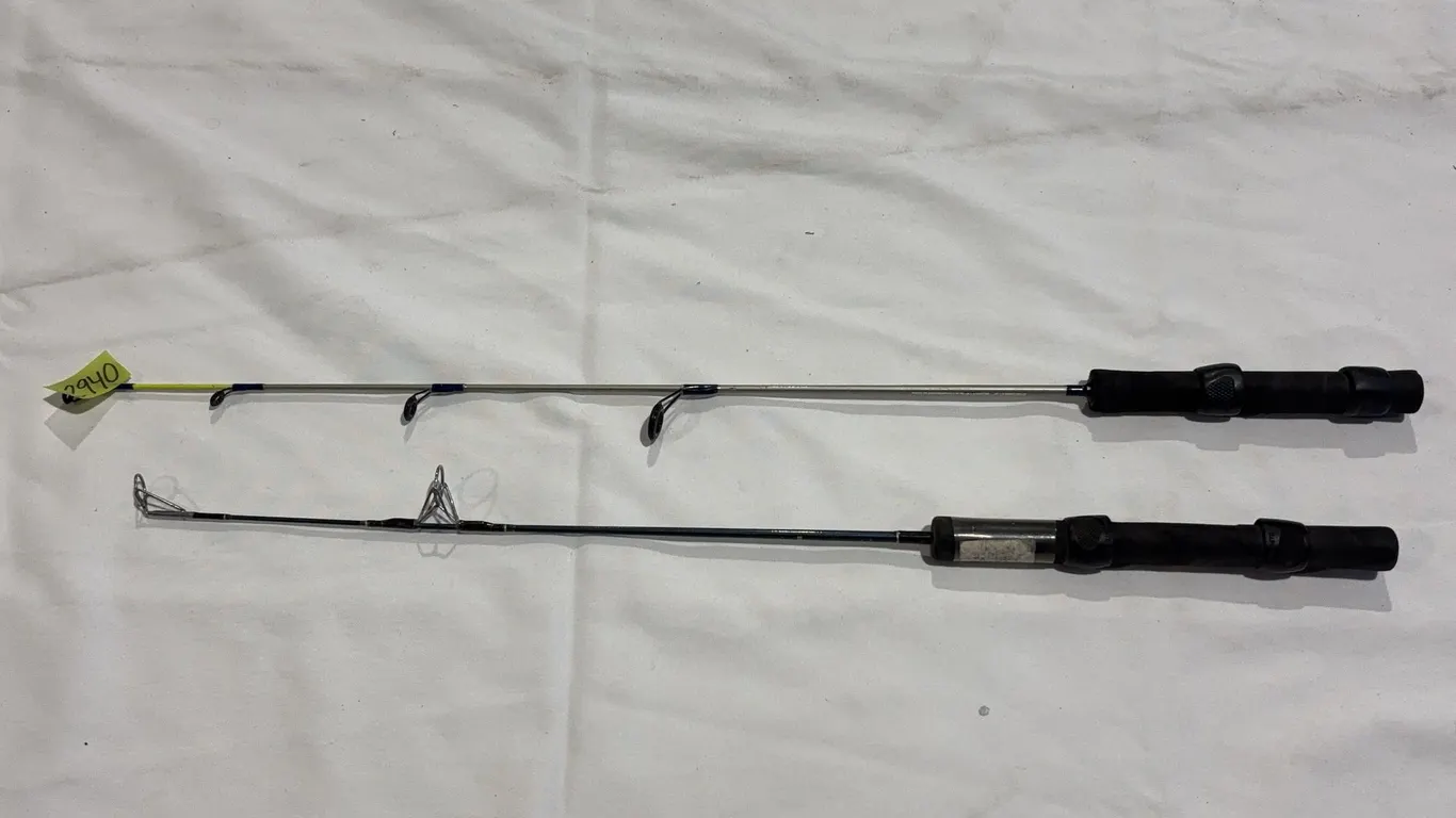 Northern Air NA-24Ml-X 24" and BigIce 1000 28" Ice Fishing Rods *Unreserved*