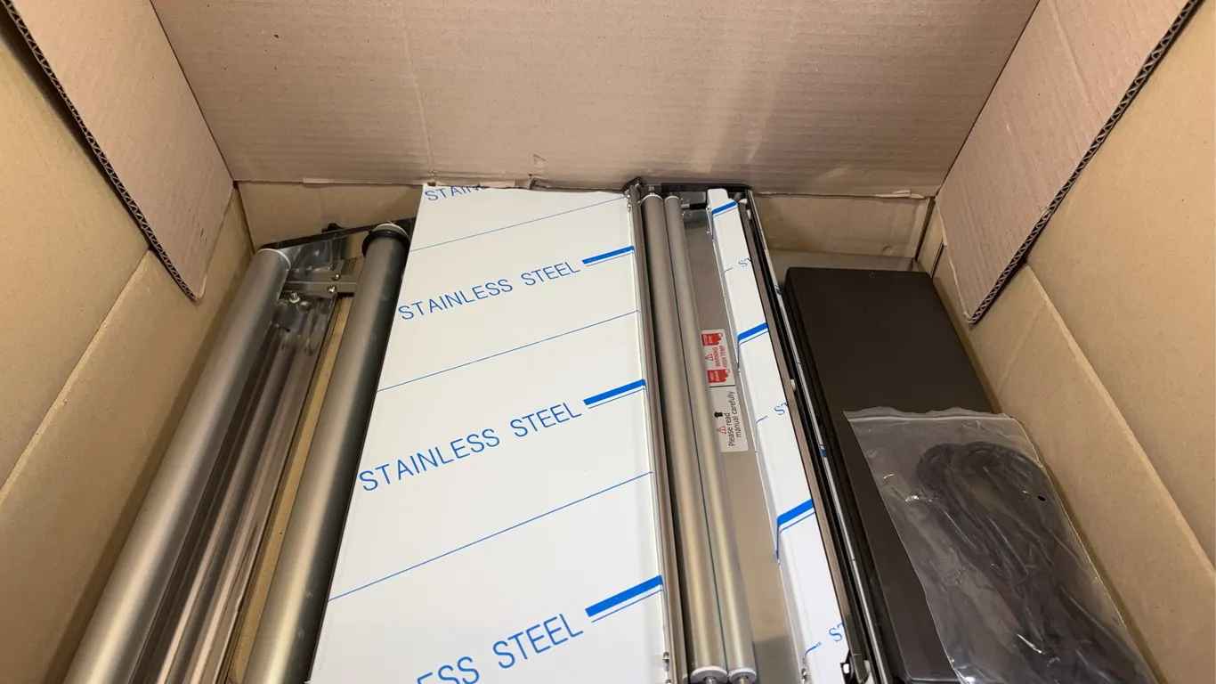 Brand New Omcan Single Roll Meat Wrapper No. 43486, Approx. 25"x20"x6" *Unreserved*