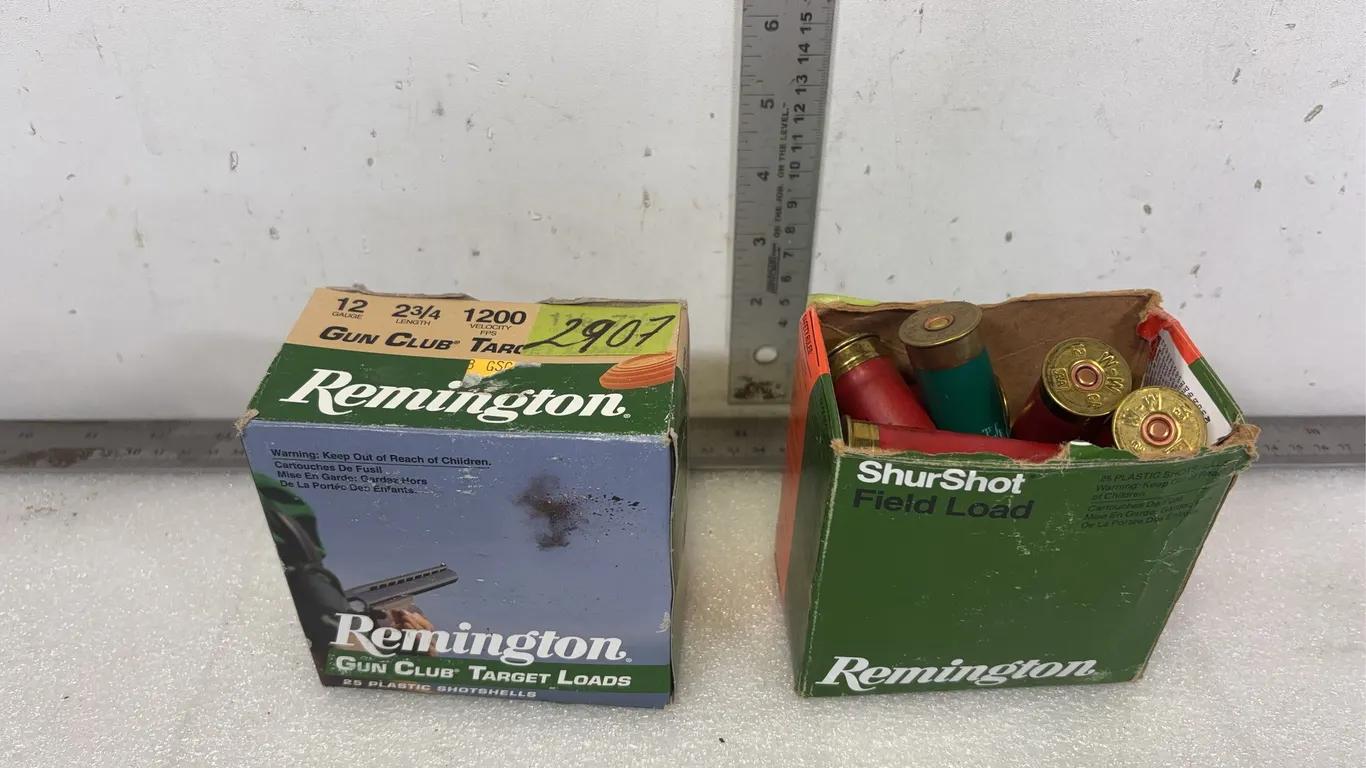 2 - Assorted 12 Ga 2 3/4" Shells *Unreserved*